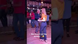 Shag lessons&hellip; maybe not what you think! 🤔 How do you like my dance moves?!? 💃 💫