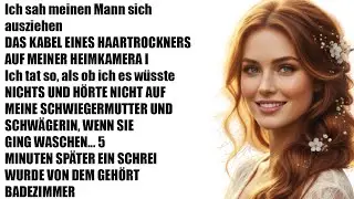 Ich sah auf Kameraaufnahmen, wie mein Mann mir eine Falle stellte – meine Schwiegermutter ...