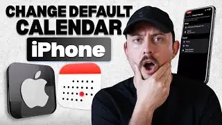 How to Change the Default Calendar on iPhone (iOS Settings Tutorial)