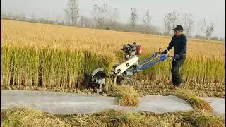 reaper binder machine/ reaper and binder machine