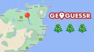 I Play Christmas Maps in GEOGUSSR
