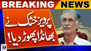 Pervez Khattak exposed PTI Govt tenure and allegations on Azam Khan - Geo News