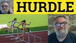 🔵 Hurdle Meaning - Hurdle Examples -  Define Hurdle - Hurdle Definition - Essential GRE Vocabulary