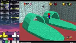 Super Mario Treasure World - Lumps Jumps + Sleepless Night (Savestateless)