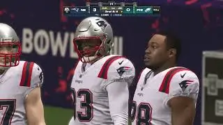 Madden NFL 24 - New England Patriots Vs Philadelphia Eagles SuperBowl 39 Simulation PS5