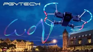 PGYTECH LED Propeller Guard FOR DJI MAVIC AIR Tutorial