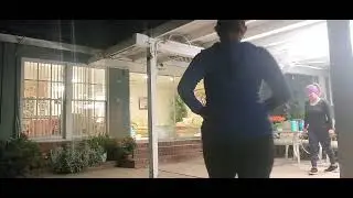 Working out with Lida - Zumba- Yalla Habibi - Curtsy Lunges + Core