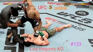 UFC 5 online los mejores KO # 133 #ufc5online #viralvideo #parati 