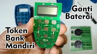 Ganti Baterai Token Bank Mandiri dan juga untuk Token KeyBCA Full-HD 1080 #tokenbank #gantibaterai
