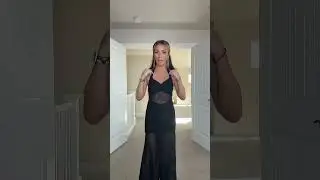 I love this mesh bodycon dress