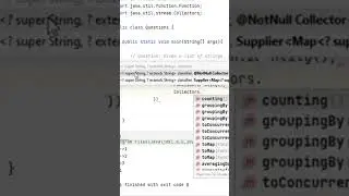 Java8: find frequency of words #coding #java #code