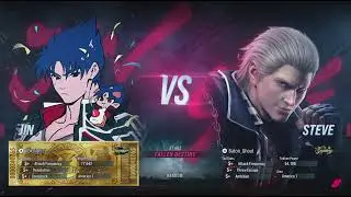 TEKKEN 8 Jin Kazama Ranked Match Gameplay #15: VS Kazuya & Steve