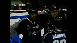 2000-01 NHL Minnesota WILD vs San Jose Sharks