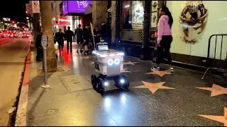 Hollywood Blvd At Night | Walk of Fame | Chinese Theatre | Dolby Theatre Los Angeles 4K Walking Tour