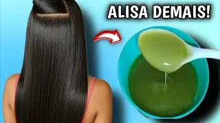 Adeus chapinha! CABELO LISO ESCORRIDO SEM QU&Iacute;MICA / Usei e Alisou Demais 