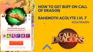 [Call Of Dragons] Cara Mendapatkan Buff Gratis Level 7 Gratis ‼️ [12/06/2023] #callofdragons