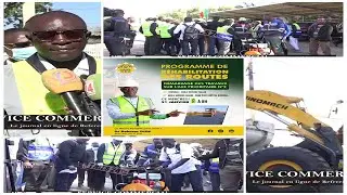 Réfection voirie Thiès, lancement travaux axe Tribunal-Angle Serigne-Fallou-Rond point Hôpital