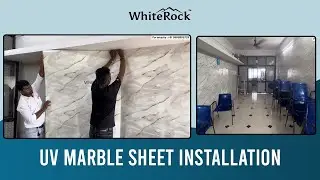 How to Install UV Marble Roll | Complete Installation Process for a Premium Finish
