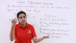 Class 12th &ndash; Procedure to solve Linear Differential Equations | Tutorials Point