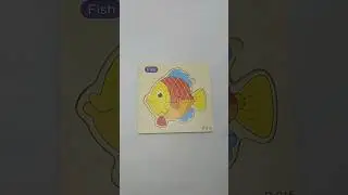 SOLVING CUTE CARTOON FISH PUZZLES #puzzle #shortvideo #short #kids # #ikan #fish #cute #cartoon