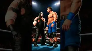 John cena vs undertaker || wwe || #DreamScreenAI #johncena #undertaker #wwe #shorts #status #song