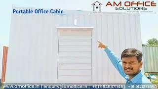 Portable Office Cabin, Office Containers Toilet Cabin | AM Office Solutions | Bangalore | Hyderabad
