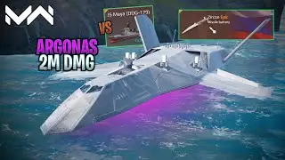 Pan Spatial Argonas | 2.1M DMG Against JS Maya | Modern Warships