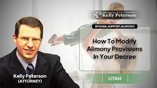 How To Modify Alimony Provisions In Your Decree
