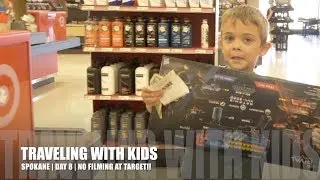TRAVELING WITH KIDS | SPOKANE | DAY 8 | NO FILMING IN TARGET!