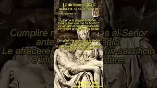 02 Salmo responsorial cantado de Hoy Tono Salm&oacute;dico 7a del 12 de Enero, 2026