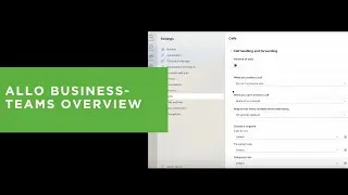 ALLO Business Microsoft Teams Overview