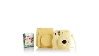 Fujifilm Instax Mini Instant Film Camera w/Groovy Case