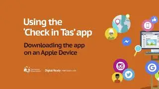 Downloading the Check In Tas App on Apple Device