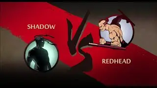 DEFEATING REDHEAD 💥 | Shadow Fight 2 Butcher Bodyguard DESTROYED!