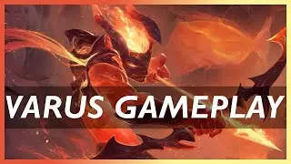 League of Legends Infernal Varus Gameplay | 26K - 7D - 30A