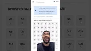 Espelho do cart&atilde;o resposta liberado, corre no portal do candidato para conferir #esa