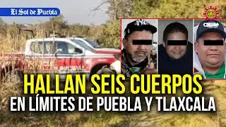 Hallan seis cuerpos en un paraje en los límites de Puebla y Tlaxcala… tenían ficha de búsqueda