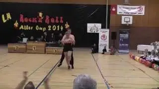Inka Friedrich & Cedric Hagelganz, Aller-Cup 2014, Zwischenrunde