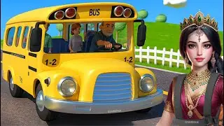 Wheels on the Bus Song  | Sing Along with Kids  | Nursery Rhymes for Children 597