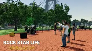 Life As A Struggling Musician Begins ~ Rock Star Life Simulator