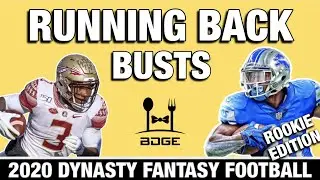 2020 Fantasy Football - Rookie Running Back Busts