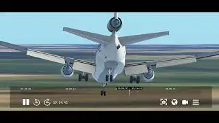 Infinite flight simulator dc-10-30F crash
