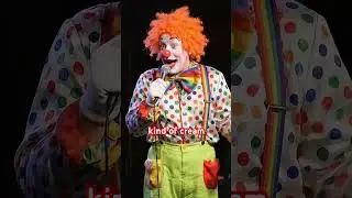 Clown comedian makes a pie joke #comedy #comedyshorts #comedian #jokes #funny