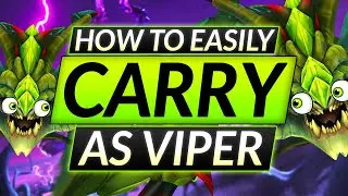 EASIEST WAY to  HARD CARRY as VIPER - INSANE Tips for EVERYONE - Dota 2 Guide