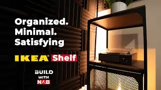 I Built the IKEA FJÄLLBO Shelf and It Transformed My Space | ASMR