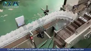 Complete Automation for Chubby Gorilla Bottles | CX-YGF Filling, Capping, Labeling & Cartoning Line