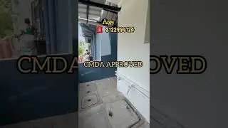 📍MEDAVAKKAM NEAR SITHALAPAKKAM RESALE DUPLEX INDIVIDUAL HOUSE SALE LANDAREA967 BUILDUP1920 97L#omr