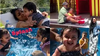 Day 3 in Merimbula || kids pool play time || we got sunburn || theme park visit