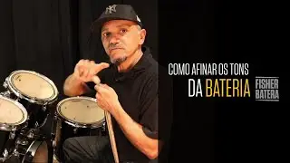 Como afinar os tons da bateria - Episódio 2