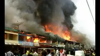 PASAR LAMA AIR MOLEK TERBAKAR - Kenangan 5 Desember 2011
